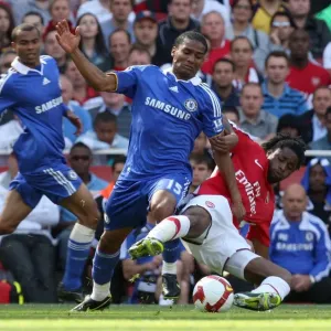 Alex Song (Arsenal) Florent Malouda (Chelsea) Alex Song (Arsenal) Florent Malouda (Chelsea)
