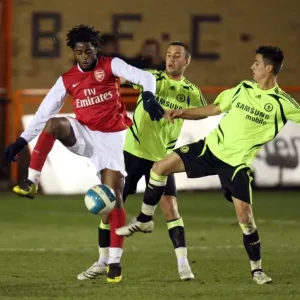 Alex Song (Arsenal) Jimmy Smith and Sergio Tejera Rordiguez (Chelsea)