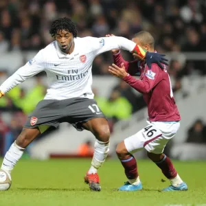Alex Song (Arsenal) Junior Stanislas (West Ham). West Ham United 1: 2 Arsenal Alex Song (Arsenal) Junior Stanislas (West Ham). West Ham United 1: 2 Arsenal