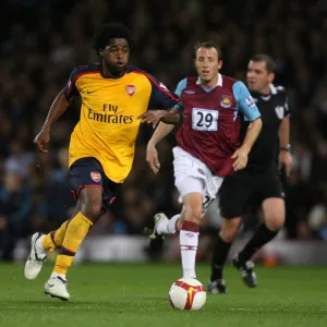 Alex Song (Arsenal) Lee Bowyer (West Ham)