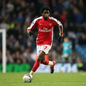 Alex Song (Arsenal). Manchester City 3: 0 Arsenal. Carlin Cup 5th Round