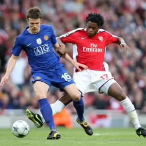 Alex Song (Arsenal) Michael Carrick (Man Utd)