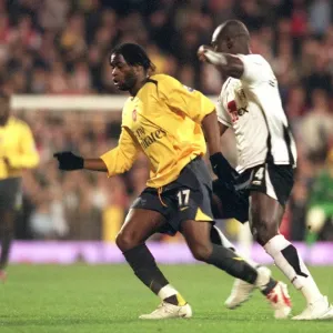Alex Song (Arsenal) Papa Bouba Diop (Fulham) Alex Song (Arsenal) Papa Bouba Diop (Fulham)