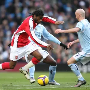 Alex Song (Arsenal) Stephen Ireland (Man City)