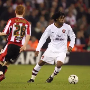 Alex Song (Arsenal) Stephen Quinn (Sheff) Alex Song (Arsenal) Stephen Quinn (Sheff)