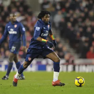 Alex Song (Arsenal). Stoke City 1: 3 Arsenal, Barclays Premier League, The Britanna Stadium