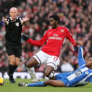 Alex Song (Arsenal) Wilson Palacios (Wigan)
