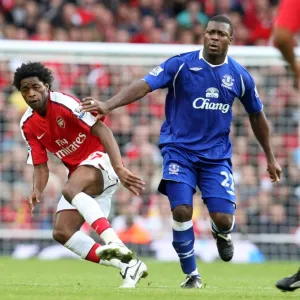 Alex Song (Arsenal) Yakubu (Everton)