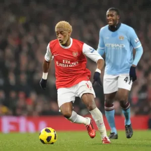 Alex Song (Arsenal) Yaya Toure (Man City). Arsenal 0: 0 Manchester City