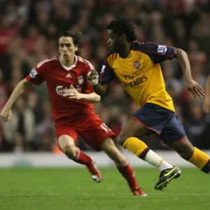 Alex Song (Arsenal) Yossi Benayoun (Liverpool)