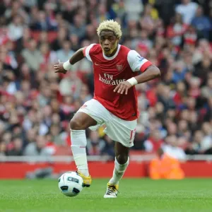 Alex Song at Emirates Stadium: Arsenal vs Blackburn Rovers, Barclays Premier League, 0-0 Stalemate, February 4, 2011
