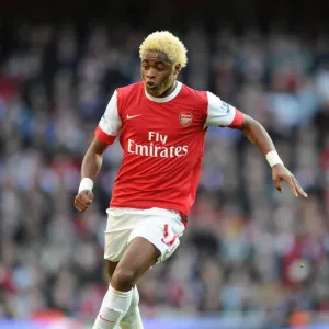 Alexander Song (Arsenal). Arsenal 2-0 Wolverhampton Wanderer. Barclays Premier Liga