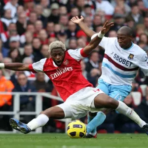 Alex Song Scores the Winner: Arsenal 1-0 West Ham United, Barclays Premier League, Emirates Stadium, 30/10/10
