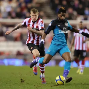 Alex Song vs. James McClean: FA Cup Battle at Sunderland's Stadium of Light, 2012