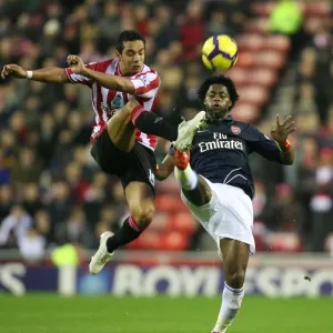Alex Song vs. Kieran Richardson: Arsenal's Victory at Sunderland (1:0, Barclays Premier League, 2009)