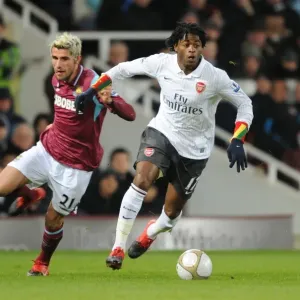 Alex Song vs Valon Behrami: Arsenal's Win at West Ham United in FA Cup Third Round, 2010 Alex Song vs Valon Behrami: Arsenal's Win at West Ham United in FA Cup Third Round, 2010