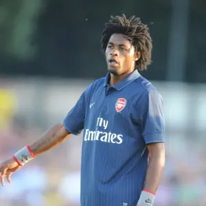 Alex Song's Dominant Display: Arsenal Thrashes SC Columbia 7-1 in Vienna Pre-Season Friendly, July 2009