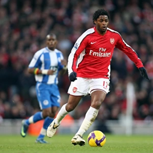 Alex Song's Victory: Arsenal 1-0 Wigan Athletic, Barclays Premier League, Emirates Stadium (December 6, 2008)