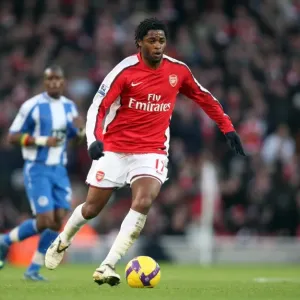 Alex Song's Victory: Arsenal 1-0 Wigan Athletic, Barclays Premier League, Emirates Stadium (December 6, 2008) Alex Song's Victory: Arsenal 1-0 Wigan Athletic, Barclays Premier League, Emirates Stadium (December 6, 2008)