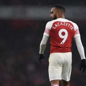 Alexandre Lacazette in Action: Arsenal vs. Cardiff City, Premier League 2018-19 Alexandre Lacazette in Action: Arsenal vs. Cardiff City, Premier League 2018-19