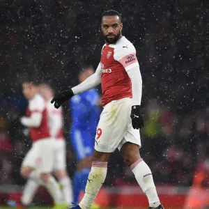 Alexandre Lacazette in Action: Arsenal vs. Cardiff City, Premier League 2018-19 Alexandre Lacazette in Action: Arsenal vs. Cardiff City, Premier League 2018-19