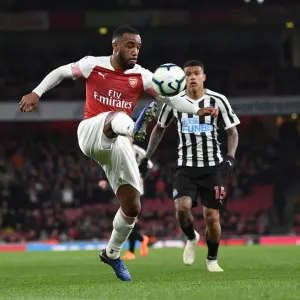 Alexandre Lacazette in Action: Arsenal vs Newcastle United, Premier League 2018-19 Alexandre Lacazette in Action: Arsenal vs Newcastle United, Premier League 2018-19