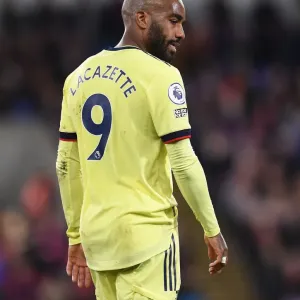 Alexandre Lacazette in Action: Crystal Palace vs Arsenal, Premier League 2021-22