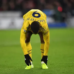 Alexandre Lacazette Print, Premier League 2019-20