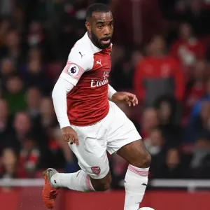 Alexandre Lacazette (Arsenal). Arsenal 3: 1 Leicester City Alexandre Lacazette (Arsenal). Arsenal 3: 1 Leicester City