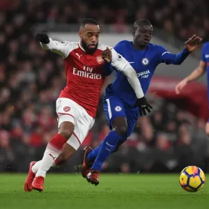 Alexandre Lacazette (Arsenal) N Golo Kante (Chelsea)