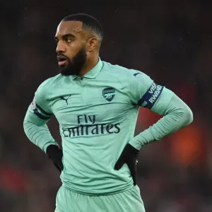 Alexandre Lacazette (Arsenal). Southampton 3: 2 Arsenal. Premier League. St. Marys Stadium