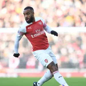 Alexandre Lacazette in Print: Arsenal vs Burnley 2018-19 Alexandre Lacazette in Print: Arsenal vs Burnley 2018-19