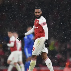 Alexandre Lacazette Print - Premier League Action
