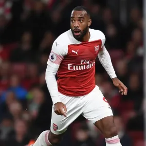 Alexandre Lacazette Scores in Arsenal's 3-1 Victory Over Leicester City (Premier League, Emirates Stadium, 22/10/18) Alexandre Lacazette Scores in Arsenal's 3-1 Victory Over Leicester City (Premier League, Emirates Stadium, 22/10/18)