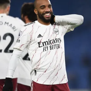 Alexandre Lacazette Scores: Brighton & Hove Albion vs. Arsenal, Premier League 2020-21
