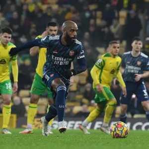 Alexandre Lacazette Scores Decisive Penalty: Norwich City 0-4 Arsenal, Premier League 2021-22 Alexandre Lacazette Scores Decisive Penalty: Norwich City 0-4 Arsenal, Premier League 2021-22