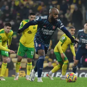 Alexandre Lacazette Scores the Penalty: Arsenal's Winning Goal against Norwich City (Premier League 2021-22) Alexandre Lacazette Scores the Penalty: Arsenal's Winning Goal against Norwich City (Premier League 2021-22)