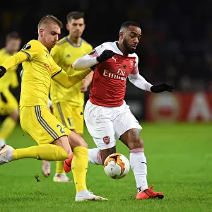 Alexandre Lacazette vs Zakhar Volkov: Clash in the Europa League as Arsenal Face BATE Borisov