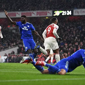 Alexandre Lacazette's Brace: Arsenal's Victory Over Cardiff City (2018-19)