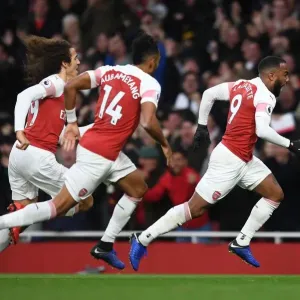 Alexandre Lacazette Print (Arsenal v Tottenham Hotspur 2018-19) Alexandre Lacazette Print (Arsenal v Tottenham Hotspur 2018-19)