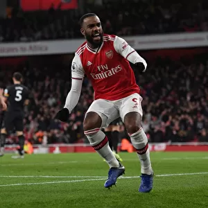 Alexandre Lacazette's Thrilling Goal: Arsenal's Triumph Over Brighton & Hove Albion, Premier League 2019-20