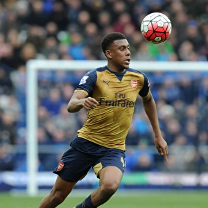 Alexis Iwobi in Action: Everton vs Arsenal, Premier League 2015-16