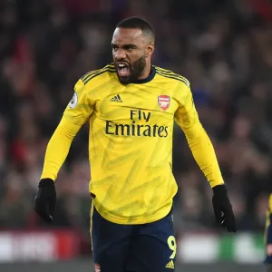 Alexis Lacazette Print - Premier League Action