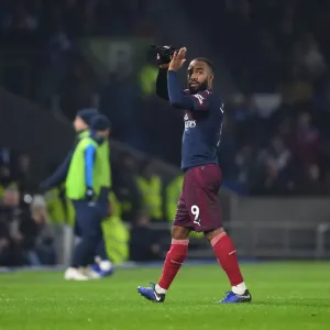 Alexis Lacazette Bids Farewell: Brighton vs. Arsenal, Premier League 2018-19 Alexis Lacazette Bids Farewell: Brighton vs. Arsenal, Premier League 2018-19