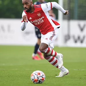 Alexis Lacazette in Pre-Season Form: Arsenal's Star Strikers Shines Against Millwall (2021-22)