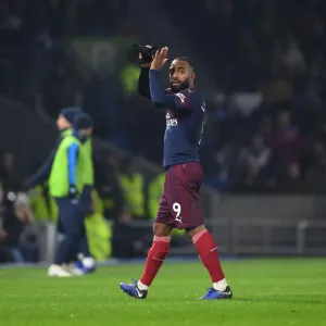 Alexis Lacazette Print, Premier League 2018-19 Photograph