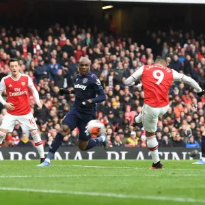 Alexis Lacazette Scores the Decisive Goal: Arsenal FC vs West Ham United, Premier League 2019-2020