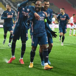 Alexis Lacazette Scores in Empty Eden Arena: Arsenal's Europa League Victory Over Slavia Praha Alexis Lacazette Scores in Empty Eden Arena: Arsenal's Europa League Victory Over Slavia Praha