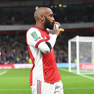 Alexis Lacazette Scores First Goal: Arsenal vs AFC Wimbledon in Carabao Cup Third Round