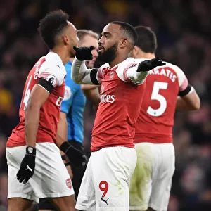 Alexis Lacazette Scores Second Goal: Arsenal vs. Fulham, Premier League 2018-19